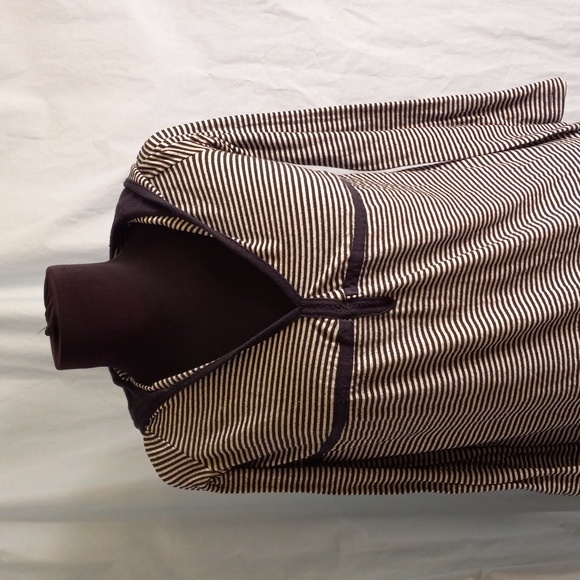 Ella Moss by Anthropologie Hooded Dress stripes S - Picture 4 of 8